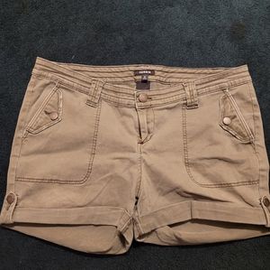 Olive Cargo shorts Torrid